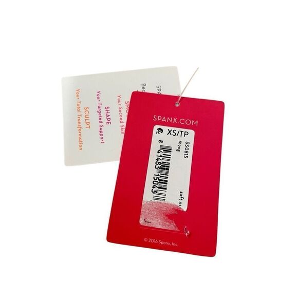 SPANX Womens Everyday Shaping Thong Panty XS Naked SS0815 Seamless Tummy Control - Picture 5 of 9